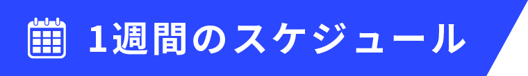 1週間のスケジュール